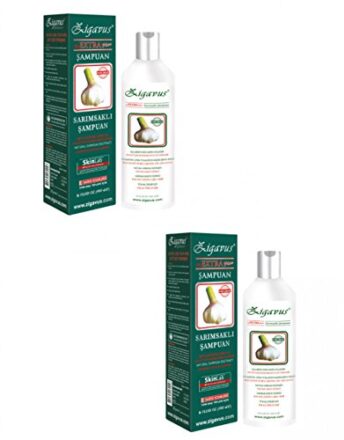 2X 450 ml (900ml) Zigavus® Extra Plus Knoblauch Shampoo Gegen Haarausfall Extra Plus Knoblauch Shampoo gen Haarausfall  
