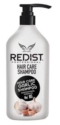Redist Garlic Hair Care Shampoo 1000ml | Haar-Shampoo mit Knoblauch | Intensiv reparierende Haarkur | Anti Haarausfall Frauen & Männer | sprödes-trockenes-strapaziertes-Haar | Sarimsak Sampuan  